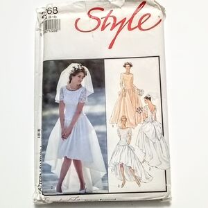 Wedding Dress Pattern Style 2068 NEW size 8-18